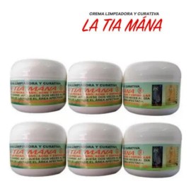 6 Piezas Crema Tia Mana 100% Original Morelia Mayoreo Todo Tipo De Piel