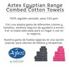 aztex Egyptian Range, 100% Cotton Towels - Bath Sheet, Turquoise