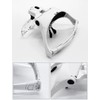 ThreeH LED Head Magnifier Glasses 1.0X-3.5X for Crafts/Repairs with 5