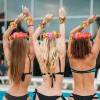 Juego De Guirnaldas Hawaianas De 18 Piezas Con Decoración Ha