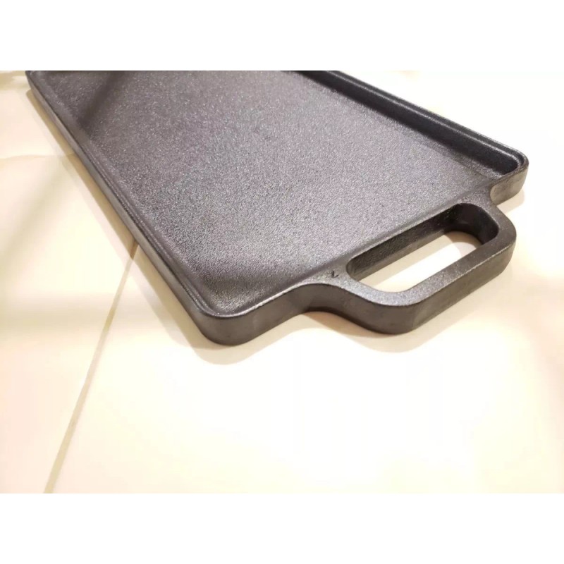 Mtyd Parrilla Reversible Hierro Fundido Asar Sarten