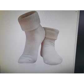 JaBranDo - Bed Socks for Men and Women - Unisex - Sleeping Socks, Night Socks for Women, Men and Children - Size 35-38, White