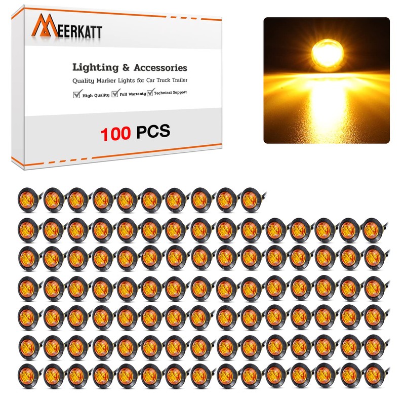 MADCATZ Meerkatt Big Sets 3/4 Inch Mini Round 3 LED