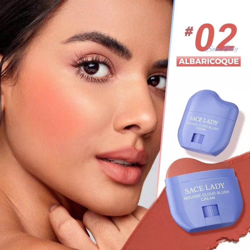 Sace Lady Blush Crema De Rubor Tono Brillante Profesional 02