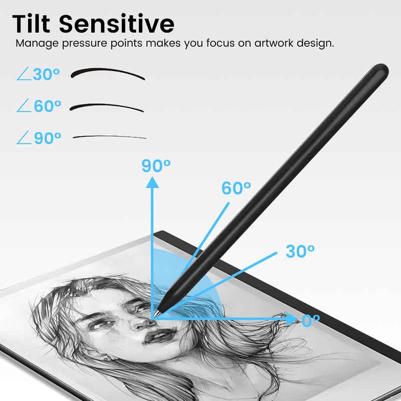 Remarkable 2 Pen Tips,Titanium Alloy Metal Replacement Marker Pen Tips