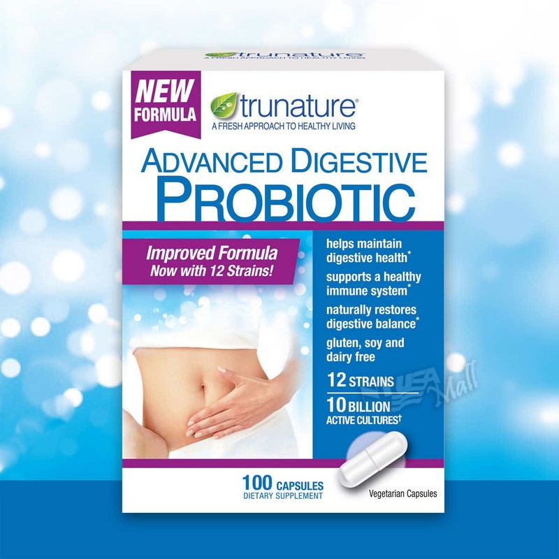 트루네이처 어드밴스 다이제스티브 프로바이오틱 유산균 100정 TRUNATURE ADVANCED DIGESTIVE PR