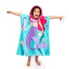 Toalla de playa con capucha para niños pequeños, 100 %
