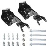 Rear Leaf Spring Hanger Bracket Shackle Kit Compatible with 1999-2013