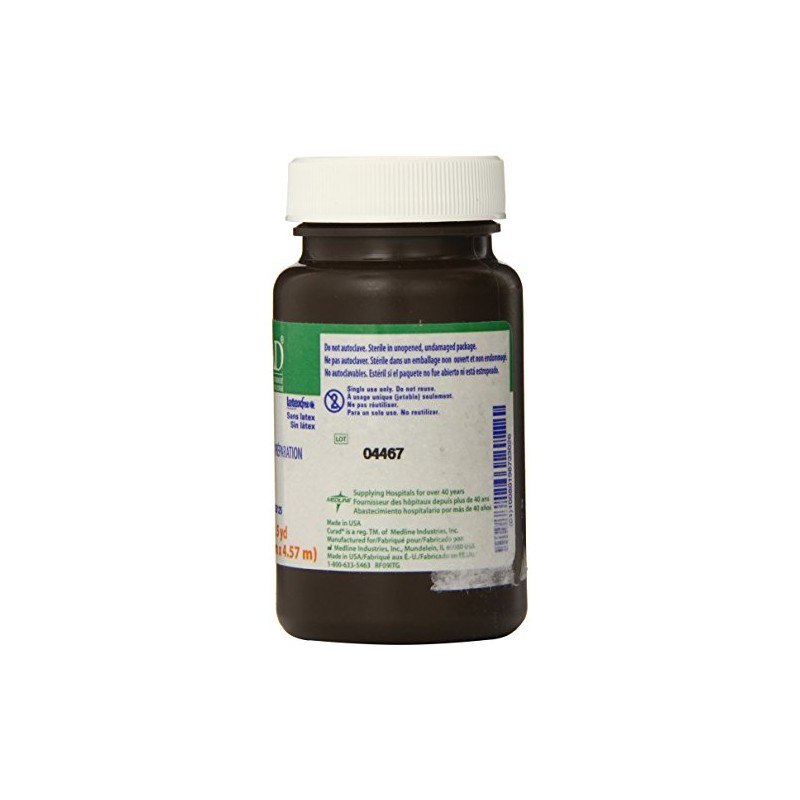 Medline Gauze Packing Stri P Plain Sterile, 1/2 Inch x