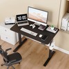 LongKe Electric Standing Desk Adjustable Height, Stand up Home Office