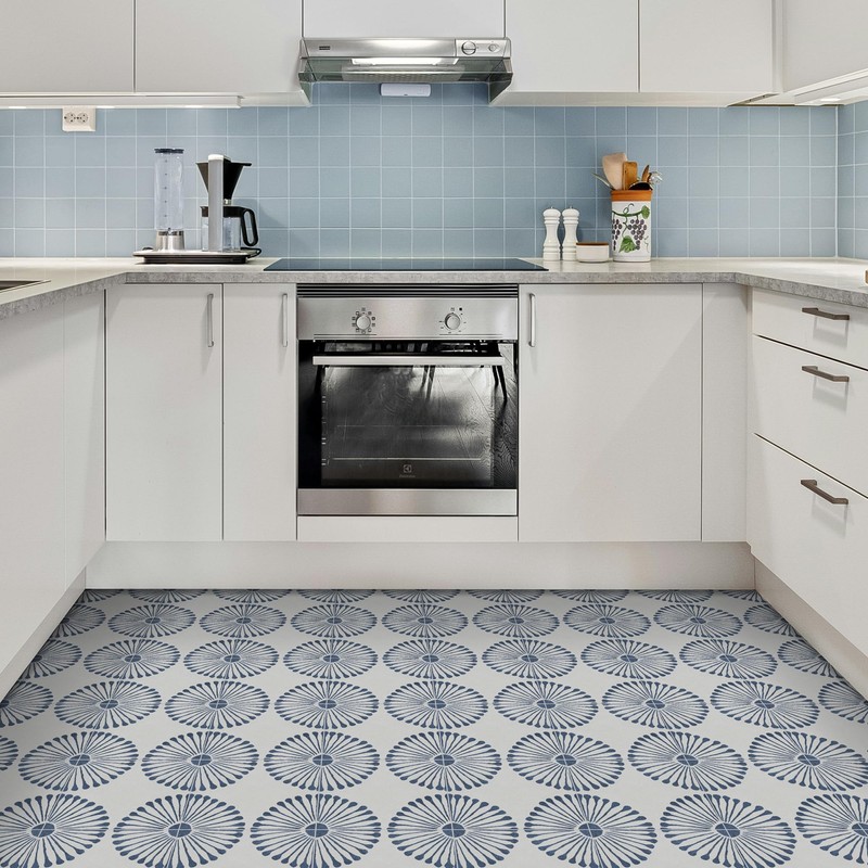 INNO STICKERS 16-Sheet Peel and Stick Floor and Wall Tile,
