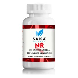 Nicotinamida Ribosa 500 mg 30 cápsulas | Aumenta NAD+ | Energía y Juventud celular | Antienvejecimiento Natural | Bienestar Diaro | Suplemento Aliment