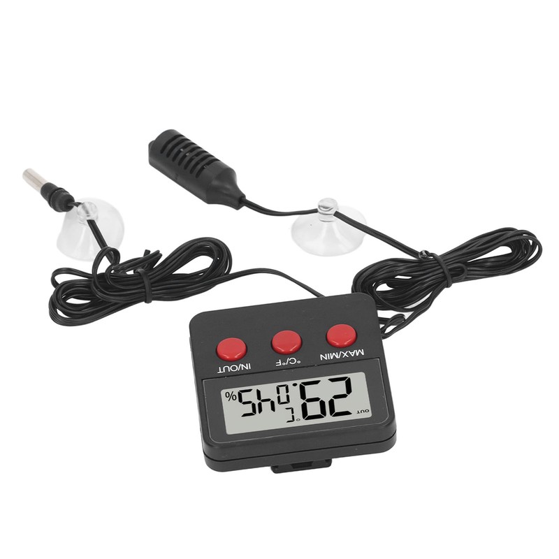 Mini Temperature and Humidity Meter with 2 Probes Digital Hygrometer