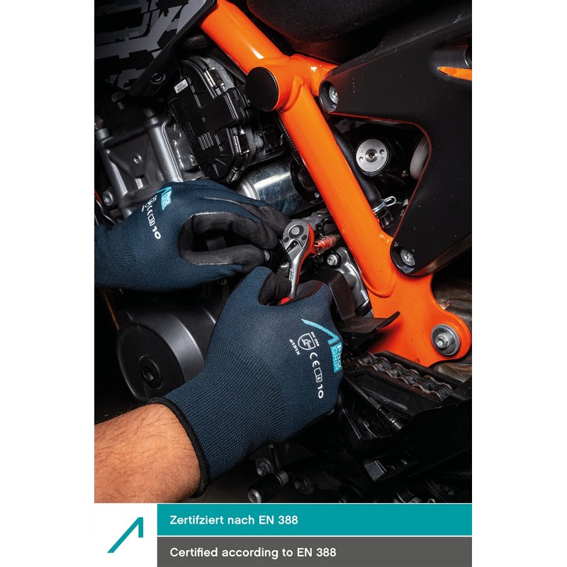 ACE ProGrip Work Gloves - 3 Pairs of Protective Gloves