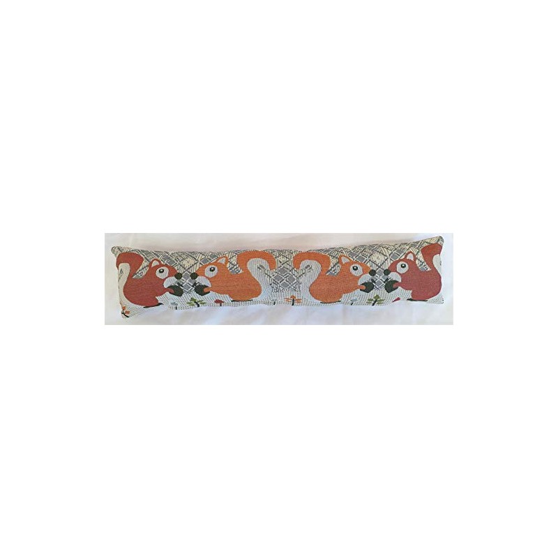 Alan Symonds Draught Excluder Squirrels Woven Tapestry Door Accessory Classic