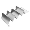 2Pcs Outdoor Stove Windscreen Foldable Portable Stainless Steel Camping Cooking