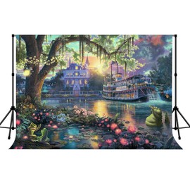 Palace Photography Background Fairy Tale Prince Princess Happiness Frog Castle Photography Background Studio Props (10x7ft)