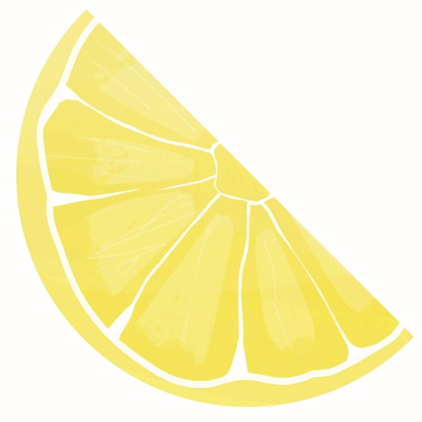 Procos 90805 Napkins Lemon Pack of 16 Yellow