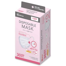 Iris Ohyama 20PN-30PS Disposable Mask, Non-woven Fabric, 30 Pieces, Small