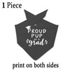 JXGZSO 1 Piece Graduation Dog Pet Bandana Proud Pup of