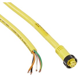 Brad Harrison 130006-1179 Mini-Change A-Size Single Ended Female to Pigtail Cordset