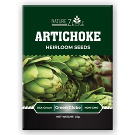 Artichoke Seeds for Planting, Green Globe Artichoke Seeds, High Germination Rates, Heirloom, Non-GMO