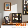 tutata 12x16 Pin Display Case, Enamel Pin Display Frame, Pin