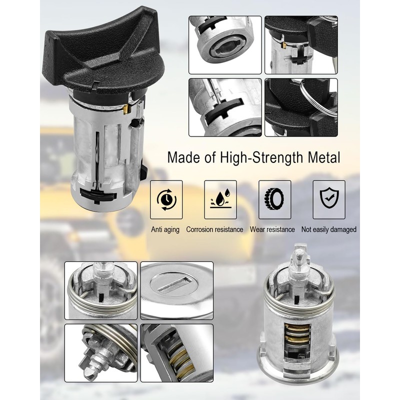 Vaticas Ignition Switch Lock Cylinder and Door Lock Cylinder with