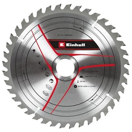 Original Einhell Circular Saw Blade 210 x 30 mm (Saw Accessories, Diameter 210 mm, Intake 30 mm, 40 Teeth, Cutting Width 1.8 mm, for Cordless Pull Mitre Saws and Table Saws)