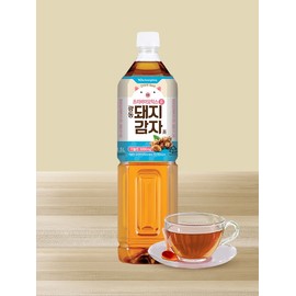 Guangdong Pork Potato Tea 1.5L 6 packs 12 packs / 광동 돼지감자차 1.5L 6입12입