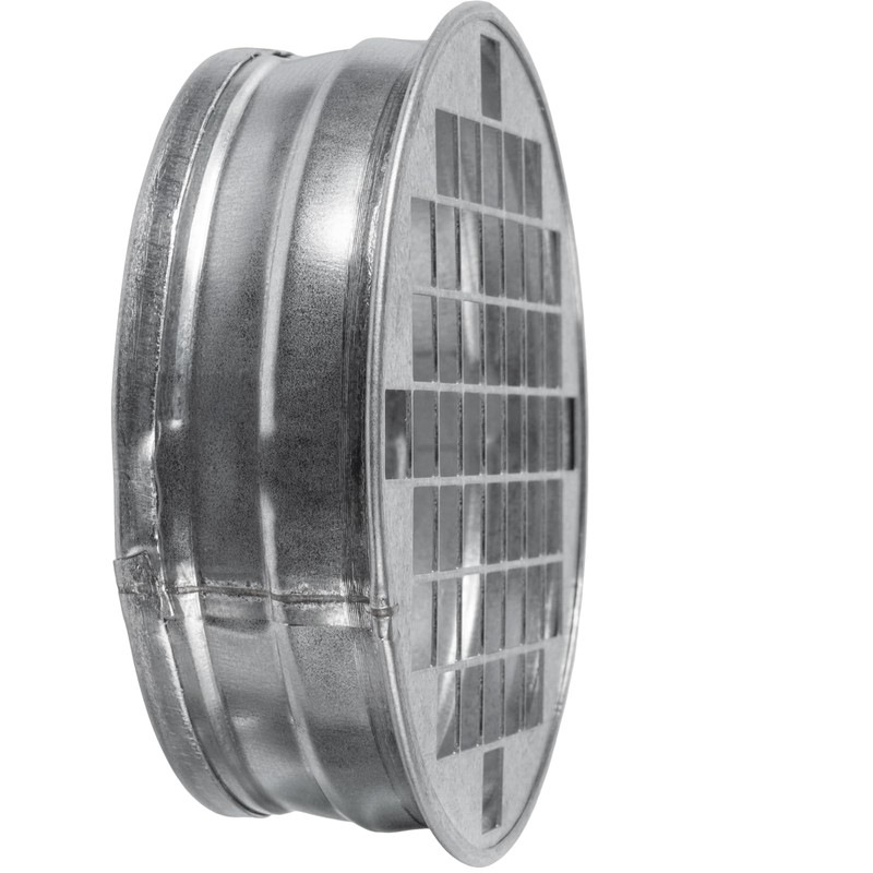 ECOPRO VENT 4" Inch Galvanized Ducting Take-Off End Cap with