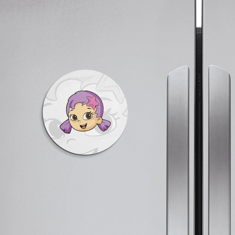 Unbranded Bubble Guppies Cartoon Oona Face | 4'' X 4''