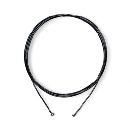CATGRIPS Premium Crossfit Skipping Rope, Replacement Rope for Skipping Rope, Crossfit Skipping Rope Made of Steel with Coating, 2.4mm Cable, Skipping Rope, Tangle Free, Black