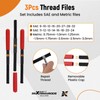 maXpeedingrods 56Pcs Thread Restorer Kit, Rethread Repair Tool, UNC UNF