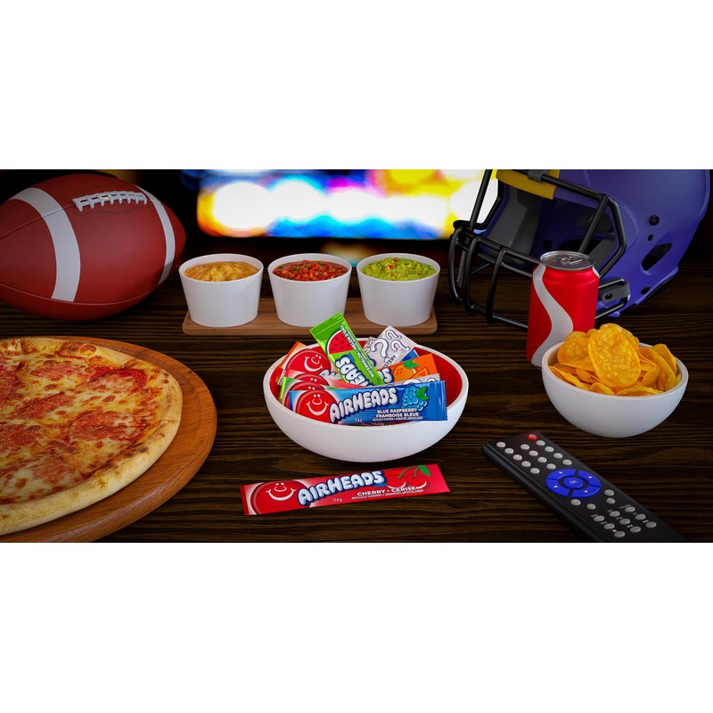 Airheads Candy Mini Bars - Assorted Flavours - 340g Laydown