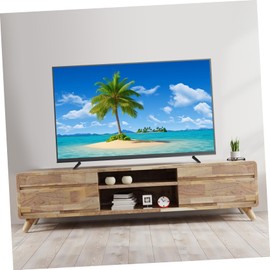 Zerodeko 2Pcs Tv Mount Stand Plastic Tv Legs with Screw Compatible with Tvs Stable Tabletop Tv Holder for Easy Installation and Versatile Use Any Surface