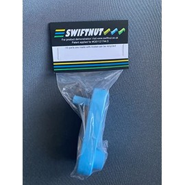 SWIFTNUT Nut-Runners for Threaded Rod Using Cordless Drill, Pack of 1 for 8mm (M8) Nut, Blue