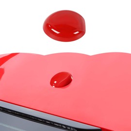 RT-TCZ Roof Antenna Cover Trim Decoration Exterior Accessories for Ford Mustang 2015-2024,for Ford F150 2015-2020 (Red)