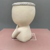 1 Piece Face Planter Cute Planter Decorative As Shown Resin
