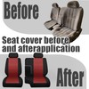 Fioqe Front 60/40 Bench Seat Covers for Toyota Tacoma 1995