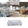 240Pcs Screws Boxed Stainless Steel Material Wear Resistant Corrosion Resistant