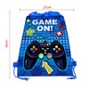 12 Pcs Game Grip Drawstring Non-Woven Backpack Drawstring Bag Organizer