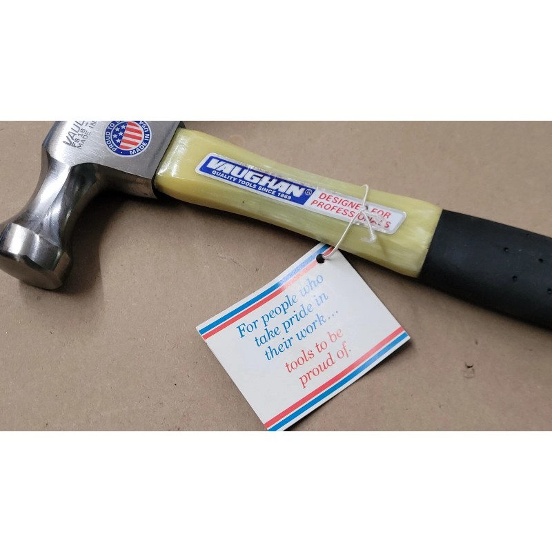 Vaughan NOS Vintage Vaughan FS16 16 Oz Professional Fiberglass Handle