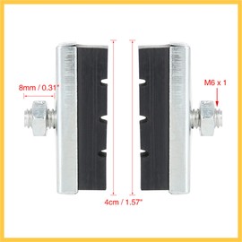 BULLSPANN Bicycle Brake Pads Bicycle Block Shoe Pads for Mountain Bike MTB Bicycle 40mm 66cm Bicycle Tire 4 Pairs