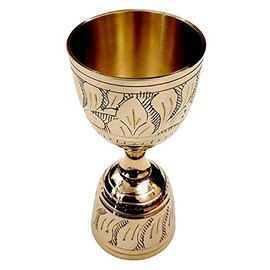 Engraved 30/60 ml Jigger Shot Glass, peg Measure - Made with Brass