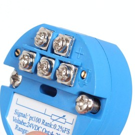Isolated Sensor, 24V 4-20MA RTD PT100 SBW Temperature Meter Transmitter Module (-50~100℃)