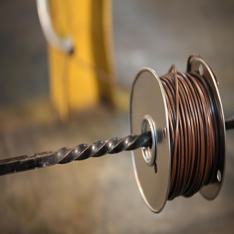 Woods Southwire 64162122 2 Conductor 18/2 Thermostat Wire; 18-Gauge Solid