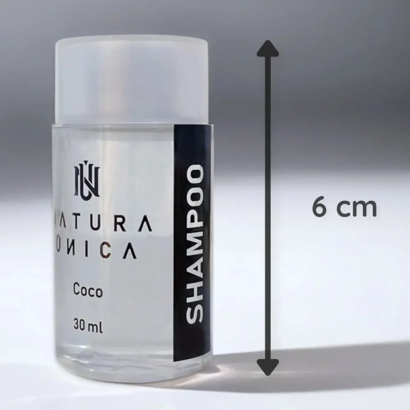 Shampoo Hotelero Económico Amenidades 100 Pz Natura Única