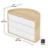 Umbra Moona Storage Box White/Natural