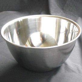 Nagao Tsubamesanjo Deep Bowl, Outer Diameter 10.2 inches (26 cm), 18-8 Stainless Steel, Made in Japan